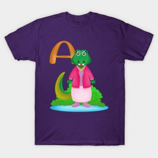 A is for Alligator T-Shirt